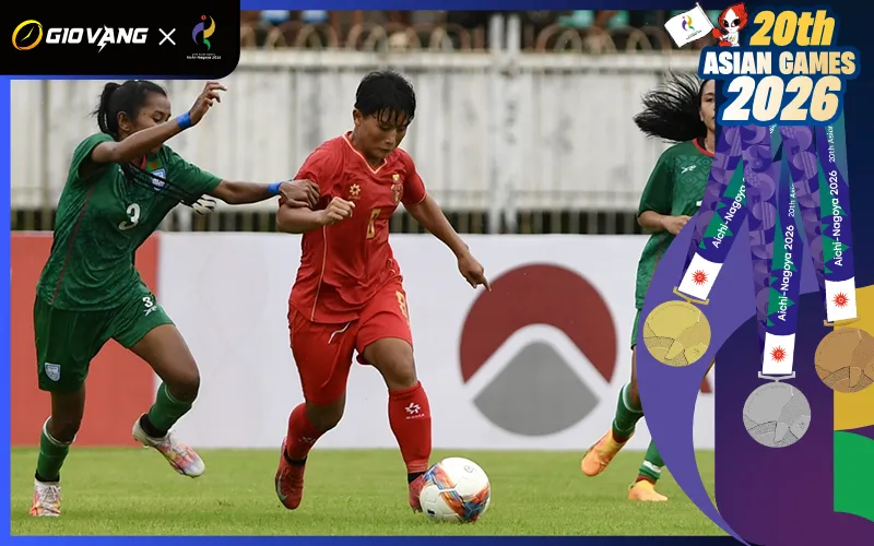 Nhận định soi kèo bóng đá nữ Bangladesh vs nữ Myanmar 14h00 ngày 21/9/2026