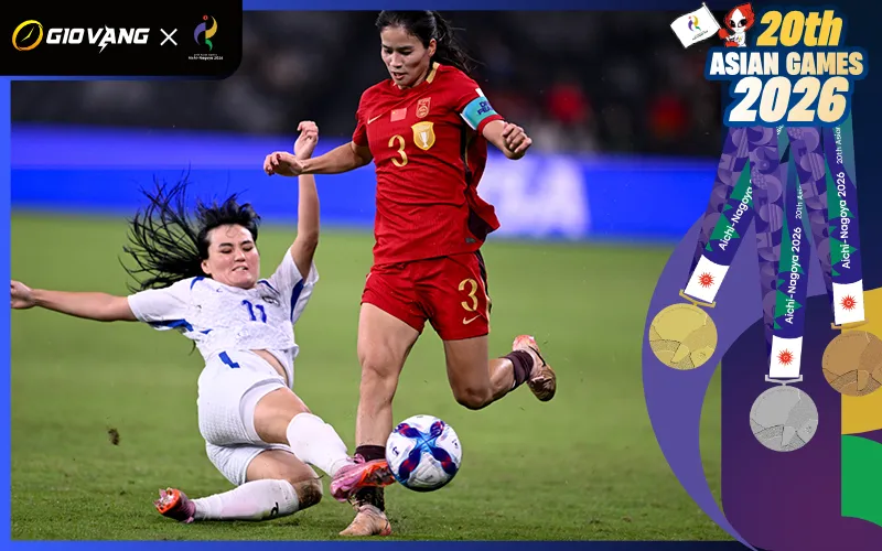 Nhận định soi kèo bóng đá nữ Uzbekistan vs nữ Trung Quốc 12h00 ngày 17/9/2026