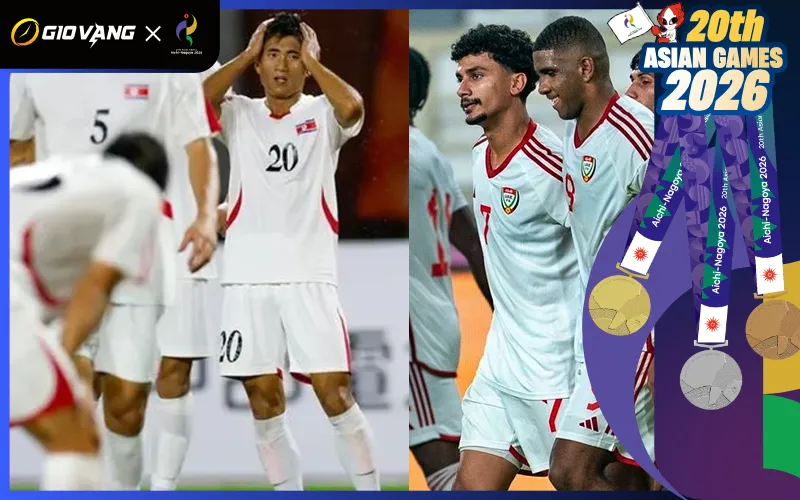 Nhận định soi kèo bóng đá U23 Triều Tiên vs U23 UAE 17h00 ngày 20/9/2026