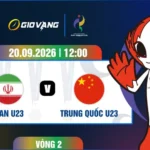Soi kèo U23 Iran vs U23 Trung Quốc 12h00 ngày 20/9/2026 – ASIAD 2026