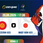 Soi kèo U23 Kyrgyzstan vs U23 Nhật Bản 17h30 ngày 20/9/2026 – ASIAD 2026